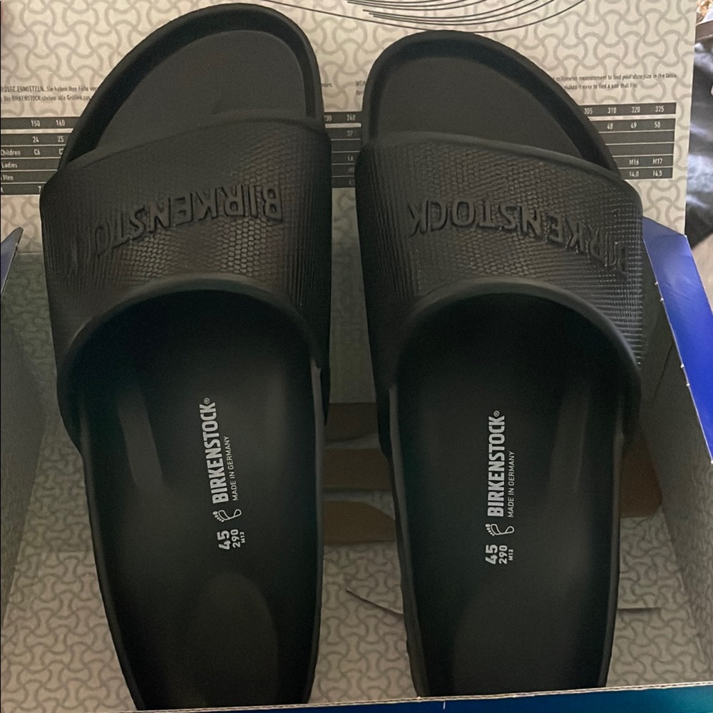 Birkenstock Barbados Eva, black, men’s 12